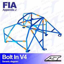 VW Polo (6N) 3-doors Hatchback BOLT IN V4