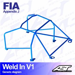 VW Polo (6N) 3-doors Hatchback WELD IN V1