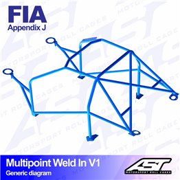 VW Polo (6N) 3-doors Hatchback MULTIPOINT WELD IN V1