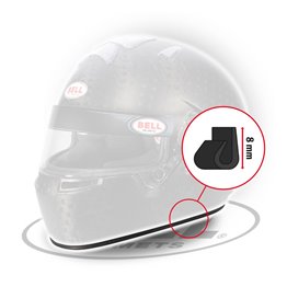 GOMA PERFIL CASCO BELL 1,7M