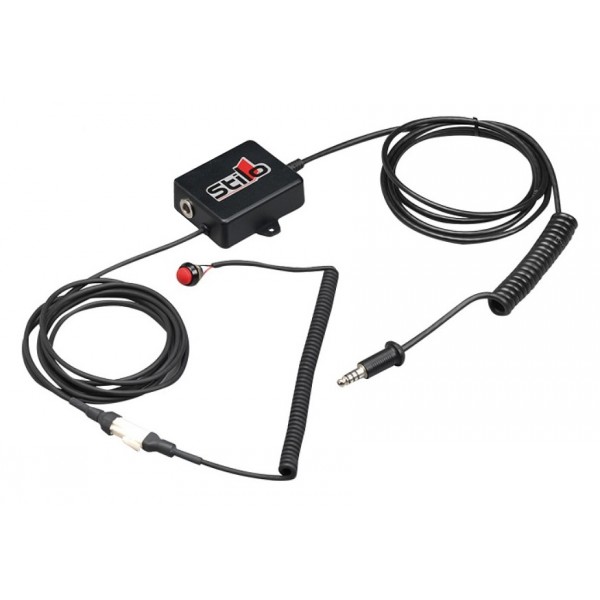 PULSADOR PTT CONEXION CABLE