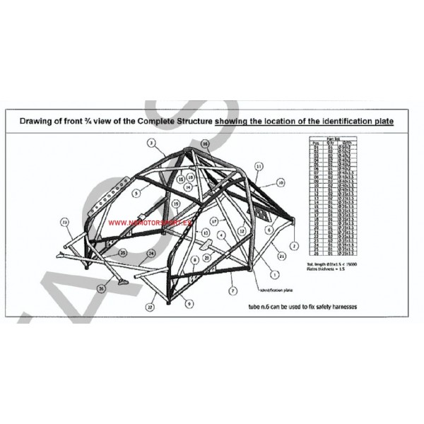 ARCO SUBARU IMPREZA  WRX STI 5714 - 5732 -10/2007