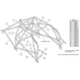 ARCO HONDA CIVIC 8TH SERIES
(A/N5710 - A/N5716) TYPE R FN2 - FD2
(NO FK2) -2006