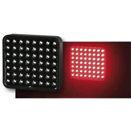 LÁMPARA DE LLUVIA CON LEDS FIA CUADRADO