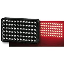LÁMPARA DE LLUVIA CON LED FIA RECTÁNGULO
