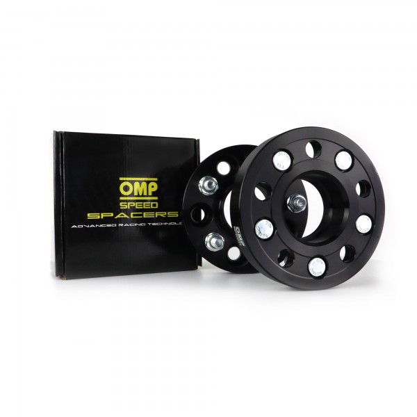 PCD 5X114.3 BUJE 66,1 ANCHO 20MM M12X1.25 COLOR NEGRO DOBLE FIJACION 