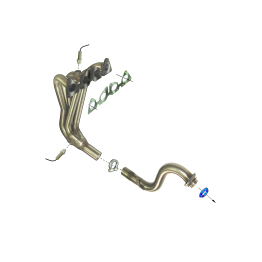 Colector de escape  inoxidable  PEUGEOT 307 1.6I 16V 04/01- PEUGEOT 307 1.6I 16V 04/01- 110CV MºTU5JP4