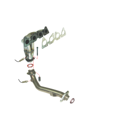 Colector de escape  inoxidable  PEUGEOT 207 1.4i 16V 07- PEUGEOT 207 1.4i 16V 07- 90CV MºKFU