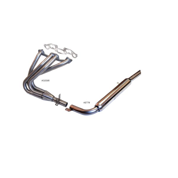 Colector de escape  inoxidable  RENAULT R8 1.0 62-72 RENAULT R8 1.0 62-72  