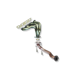 Colector de escape  inoxidable  RENAULT CLIO WILLIAMS 2.0I 16V 05/93-96 RENAULT CLIO WILLIAMS 2.0I 16V 05/93-96 150CV MºF7R