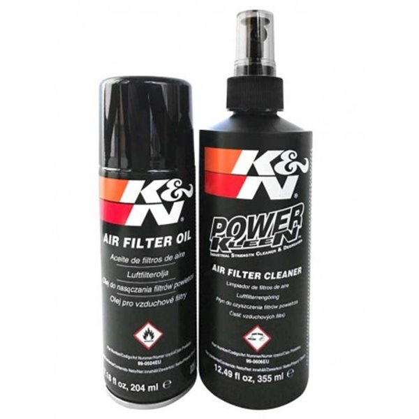 KIT LIMPIEZA FILTRO KN AEROSOL ACEITE Y JABON