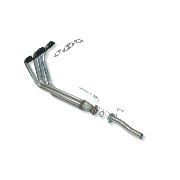 Colector de escape  inoxidable  SEAT IBIZA 1.2 84-92 SEAT IBIZA 1.2 84-92  SYSTEM PORSCHE