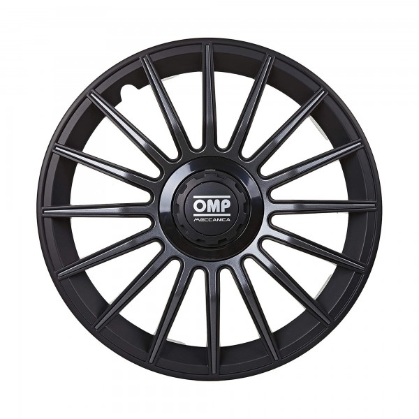 TAPACUBOS OMP 13" NEGRO/GRIS