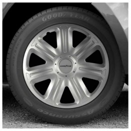 TAPACUBOS ESTORIL PLATA 15"