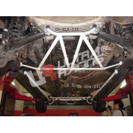 Audi A8/S8 03-10 D3 UltraRacing 4P Mid Lower Brace 1875