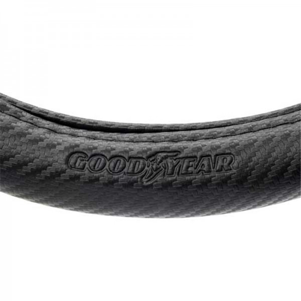 FUNDA VOLANTE NEGRA/CARBONO