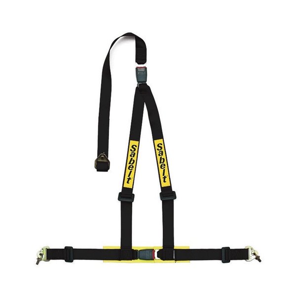 ARNES SABELT CLUBMAN 3P TORNILLO/MOSQUETON ECE NEGRO