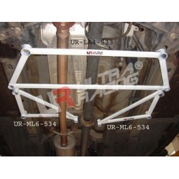 BMW 7-Series E65 735/740 UltraRacing 4P Mid Lower Brace 2056