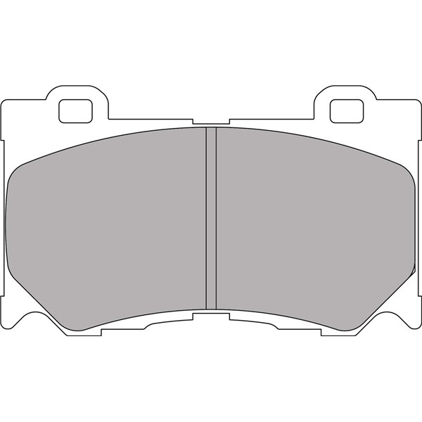 FCP4172H PASTILLA FERODO DS2500 FCP4172HFCP4172H