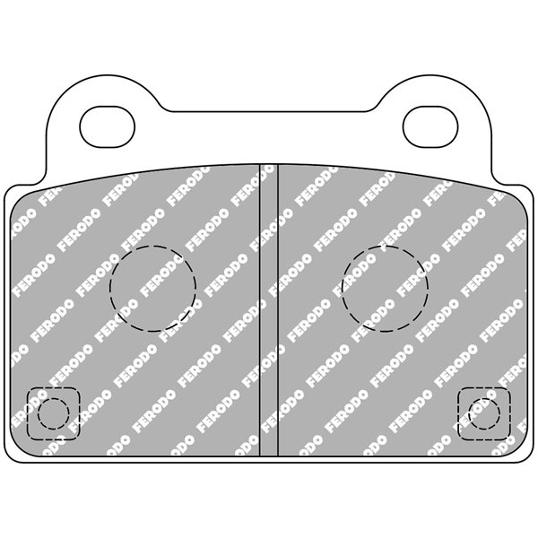 FCP4168Z PASTILLA FERODO DS1 FCP4168ZFCP4168Z