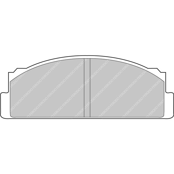 FCP0029H PASTILLAS FRENO FERODO RACING FCP0029H