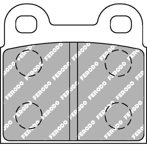 FCP3W PASTILLAS FERODO DS1.11 FCP3W