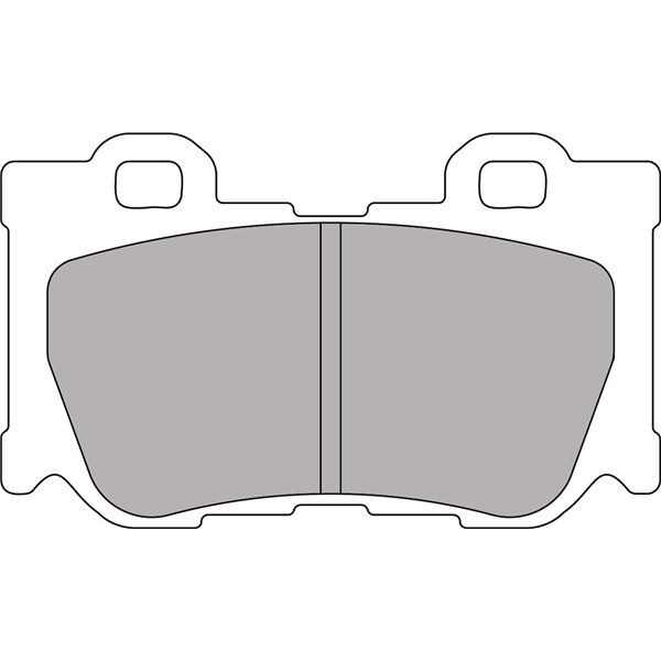 FCP4173H PASTILLA FERODO DS2500 FCP4173HFCP4173H