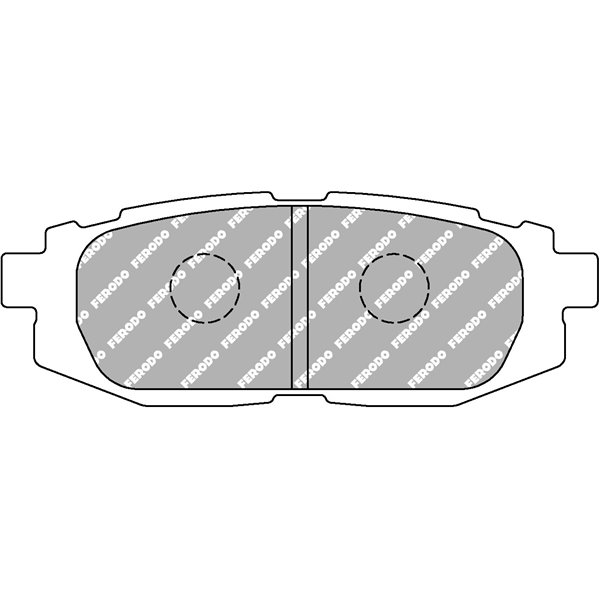 FCP4187H PASTILLA FERODO DS2500 FCP4187HFCP4187H