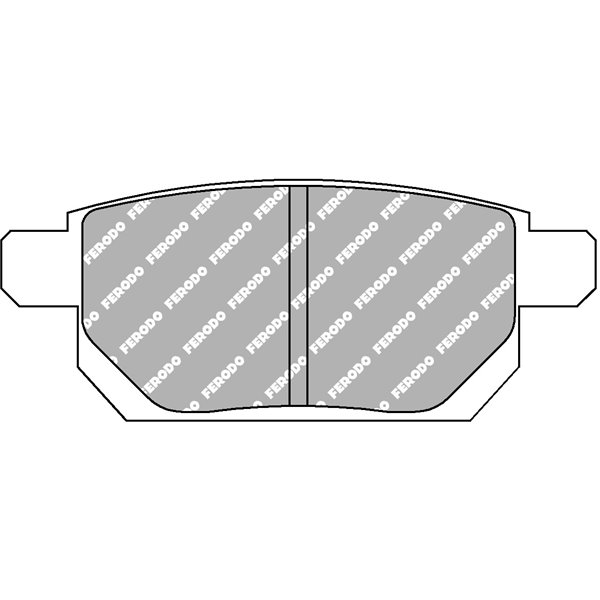 FCP4430H PASTILLA FERODO DS2500 FCP4430HFCP4430H