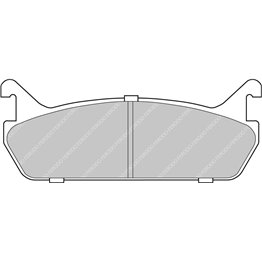 FDS654 PASTILLAS FERODO SPORT FDS654