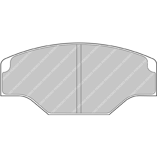 FRP201H PASTILLAS FERODO DS2500 FRP201H