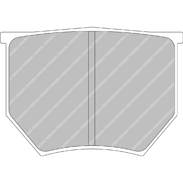 FRP202R PASTILLAS FERODO DS3000 FRP202R