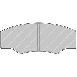 FRP218R PASTILLAS FERODO DS3000 FRP218R