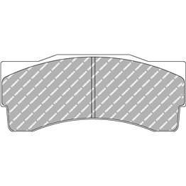 FRP3055ZB PASTILLA FERODO DS1 (RODADAS) FRP3055ZBFRP3055ZB