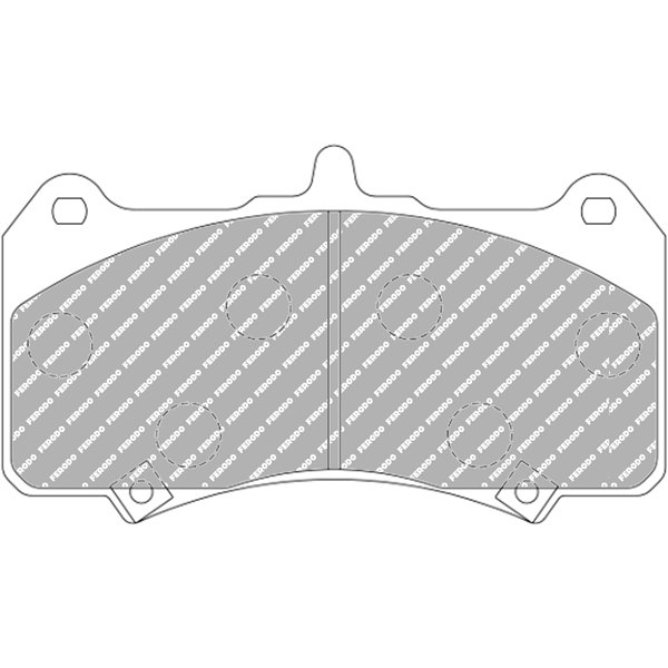 FRP3147H PASTILLA FERODO DS2500 FRP3147HFRP3147H