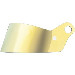 VISOR CORTO ST5 ESPEJO AMARILLO