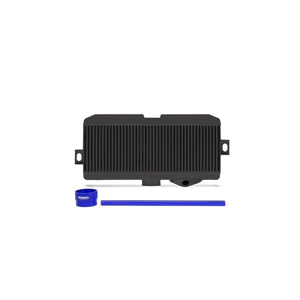 Subaru WRX STI Performance Top-Mount Intercooler Kit, Black Cooler, Red Hoses, 2008-2014