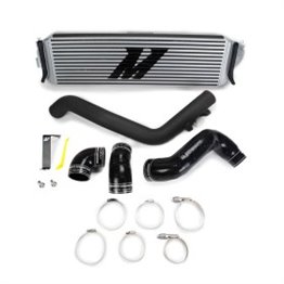 Honda Civic Type R Performance Intercooler Kit, 2017+, Silver Intercooler, Red Piping