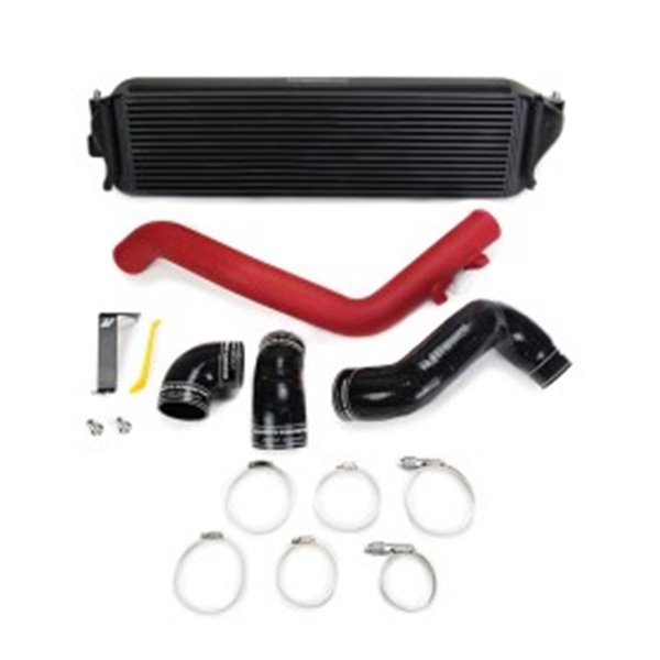 Honda Civic Type R Performance Intercooler Kit, 2017+, Black Intercooler, Black Pipes