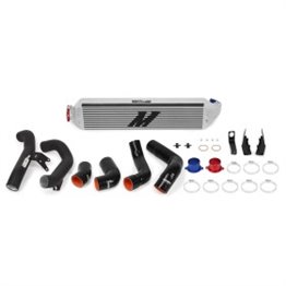 Honda Civic 1.5T/Si Performance Intercooler Kit 2016+ Silver Intercooler, Red Pipes