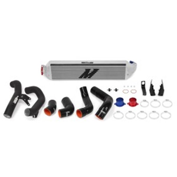 Honda Civic 1.5T/Si Performance Intercooler Kit 2016+ Silver Intercooler, Red Pipes