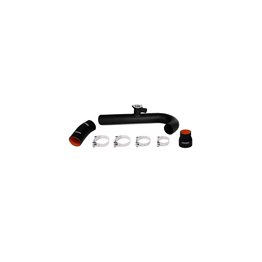 Ford Mustang EcoBoost Hot-Side Intercooler Pipe Kit, 2015+ Wrinkle Black
