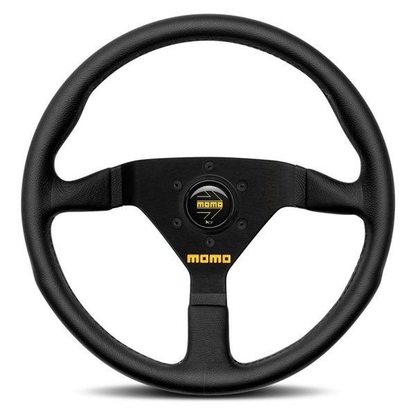 VOLANTE MOMO MOD.78 320 NEGRO PIEL 320MM