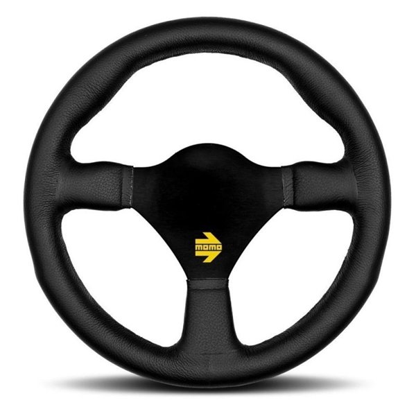 VOLANTE MOMO MOD.26 260 NEGRO PIEL 260MM