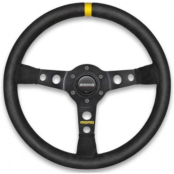 VOLANTE MOMO MOD.07 350 NEGRO SUEDE 350MM