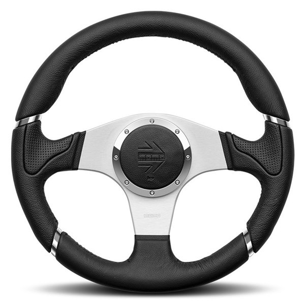 VOLANTE MOMO MILLENIUM 350 NEGRO PIEL