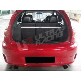 Honda Civic 88-91 3D UltraRacing Rear C-Pillar Bar adj.