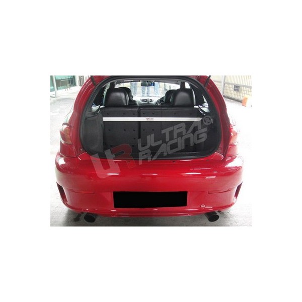 Honda Civic 88-91 3D UltraRacing Rear C-Pillar Bar adj.