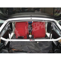 Honda Civic 01-05 2/4D UltraRacing 2x 3-Point Floor Bars