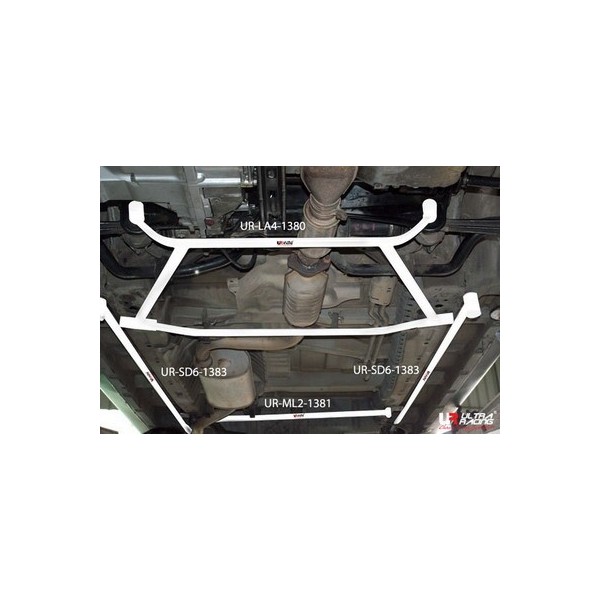 Hyundai Genesis Sedan 12+ Ultra-R 2x2P Rear Lower Brace 2185